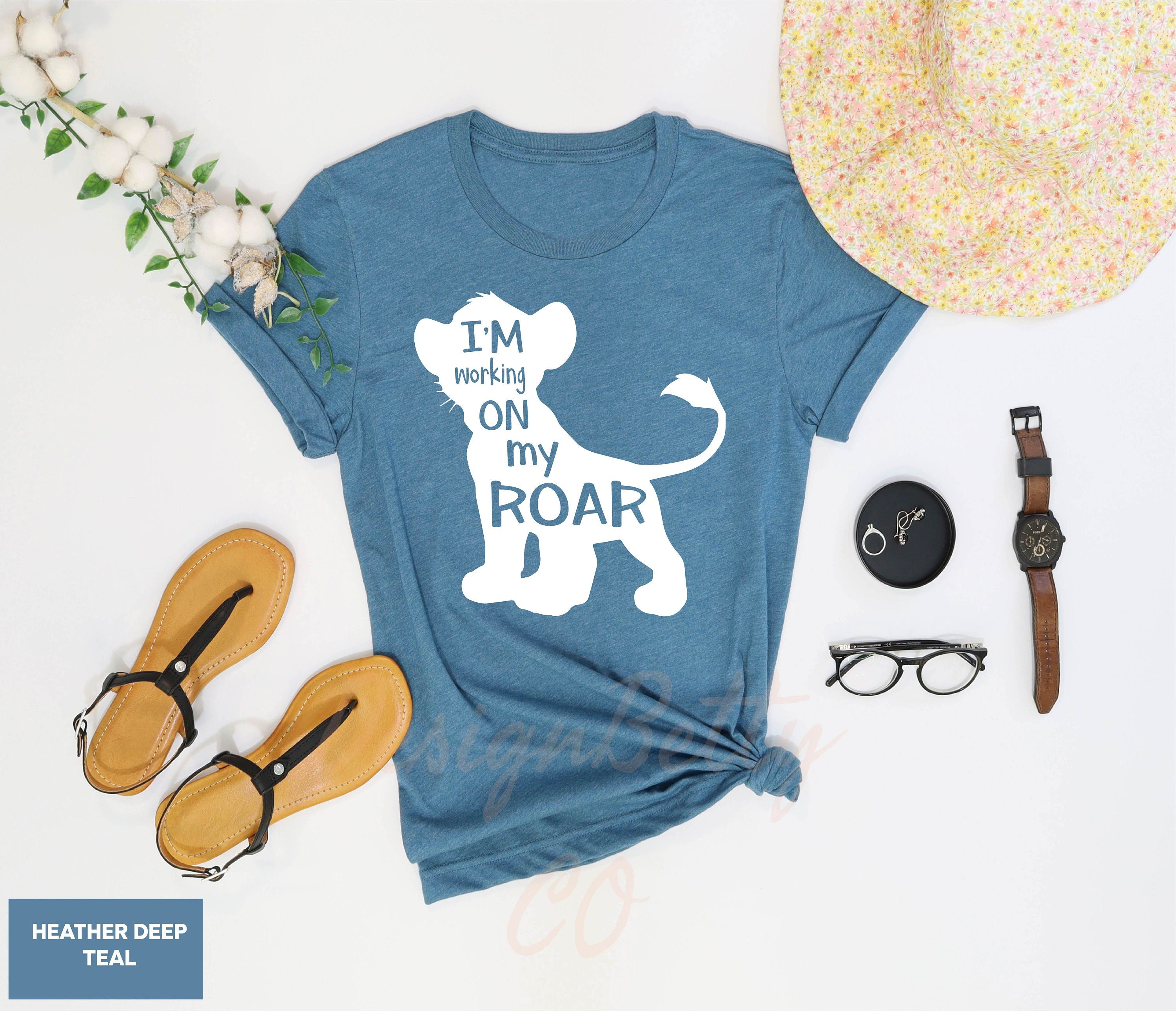 I'm Working On My Roar Shirt, Lion King Shirt, Disneyworld Shirts, Lion Shirt, Kids Shirts, Animal Shirt, Motivational Shirt, Funny Animal