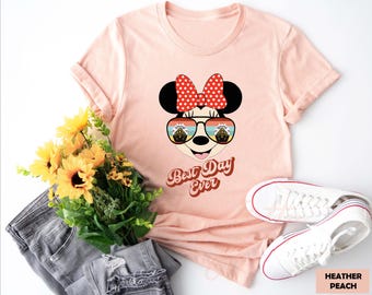 Minnie Best Day Ever Shirt, Disney Character Shirt, Cute Minnie Shirt, Funny Disney Shirt, Disney Custom Shirt, Disney Vacation Shirt