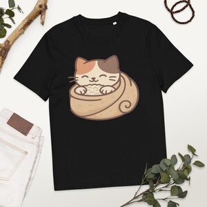 Süße Sushi Katze - Lustiges Kawaii T-Shirt Design für Katzenliebhaber