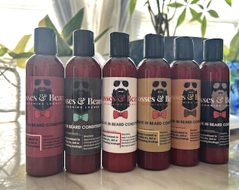 Acondicionador sin enjuague para barba, fabricado en EE. UU.