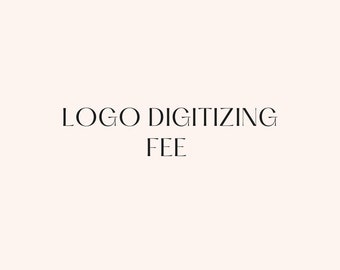 Tarifa de digitalización de logotipos