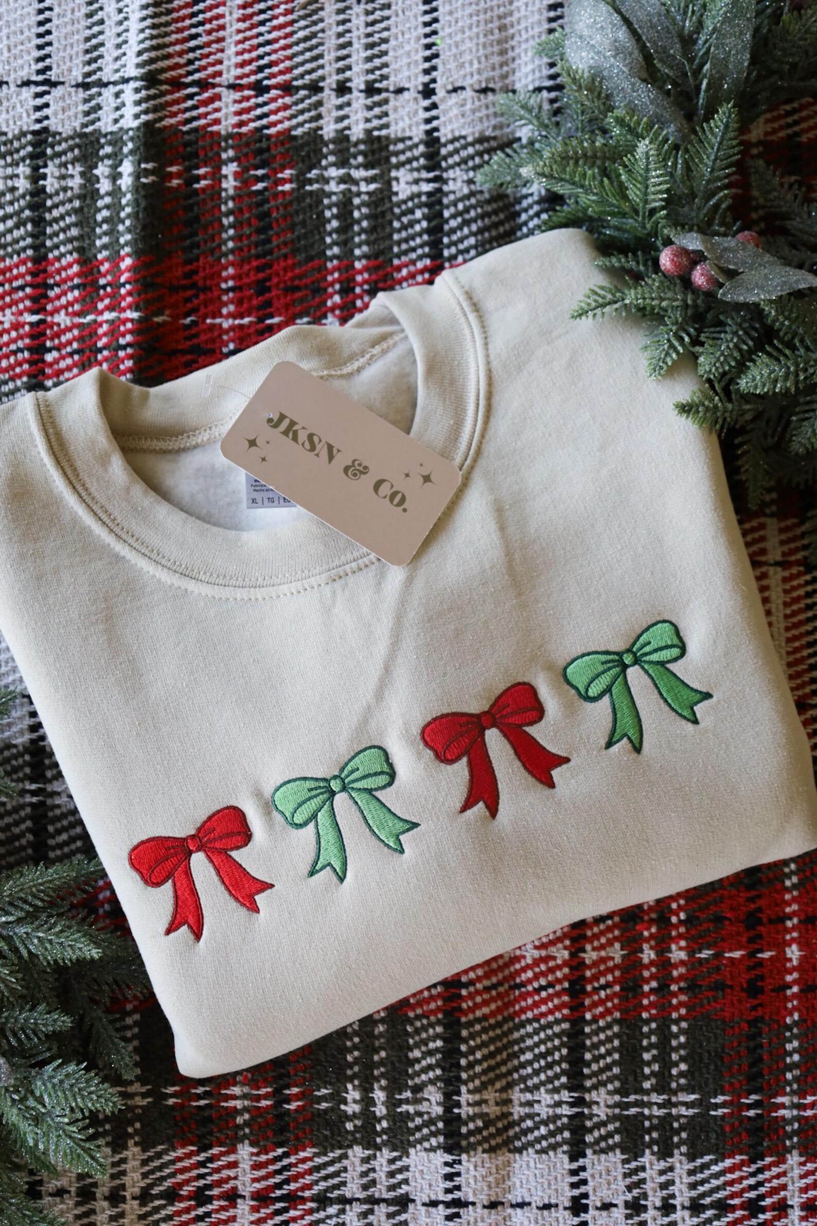 But First Bows Holiday Sweater main image 0