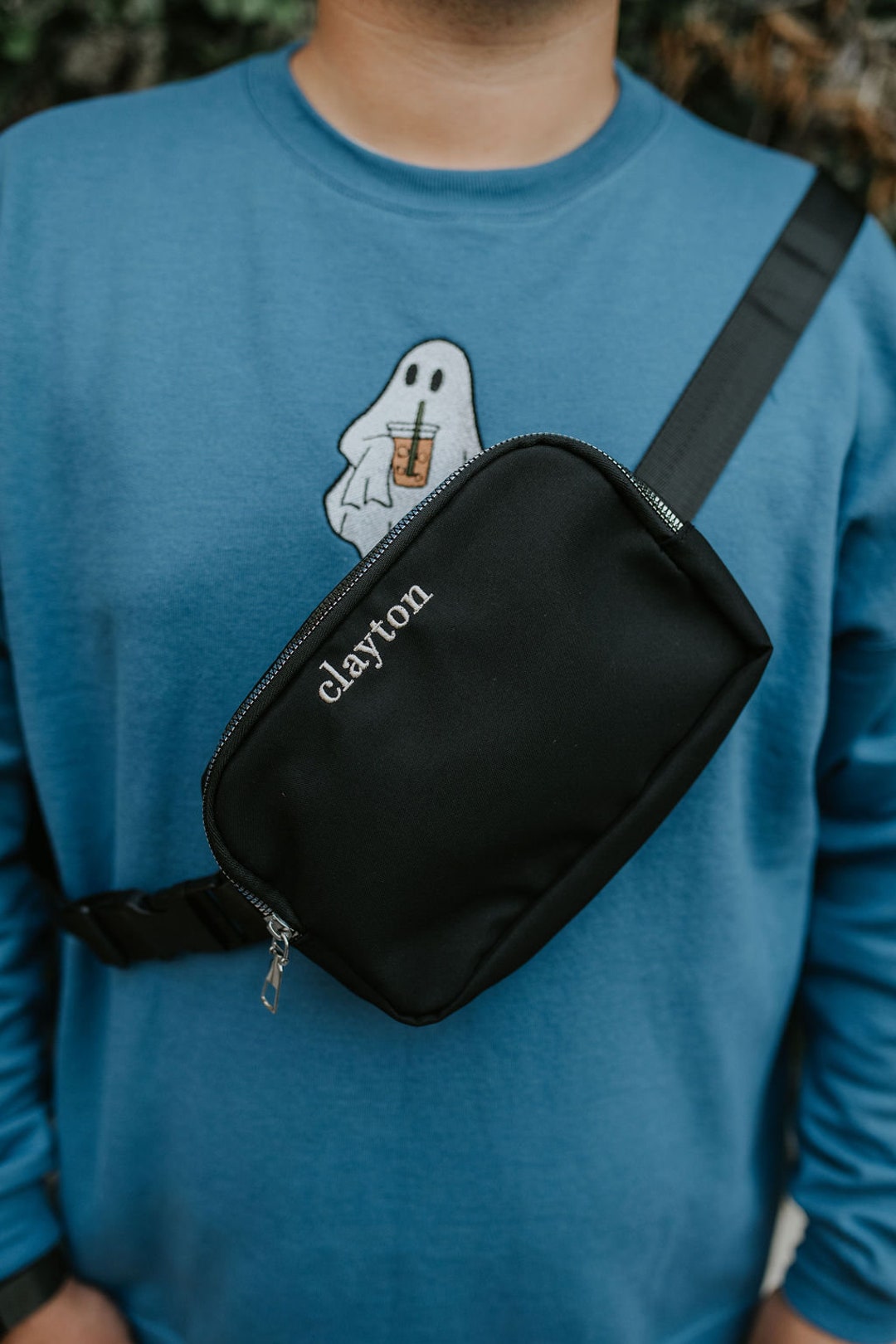 Embroidered Belt Bag Monogram Belt Bag Custom Fanny Pack Custom