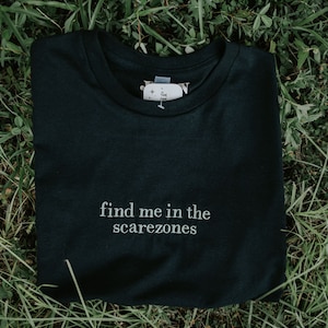 HHN Inspired T-Shirt | HHN Shirt | Embroidered Shirt | Find Me in the Scarezones | HHN Inspired T-Shirt | Scarezone Shirt | Unisex Shirt
