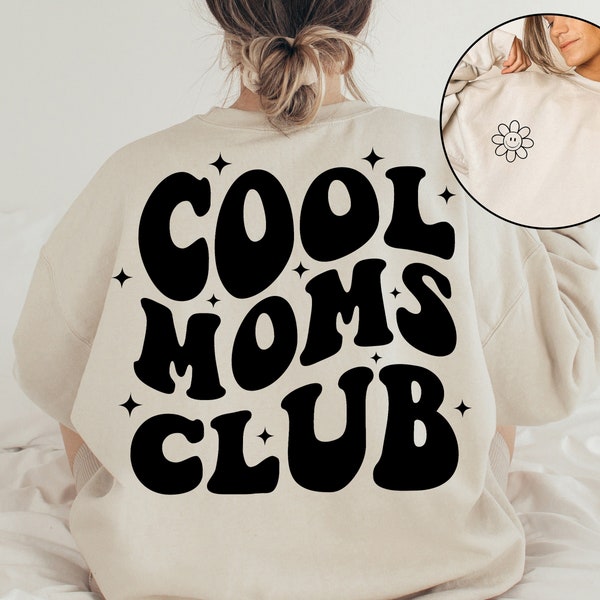 Cool Moms Club SVG Cool Mama PNG Best Mom Trendy Mom Funny Mama Mother's Day Instant Download Digital Files
