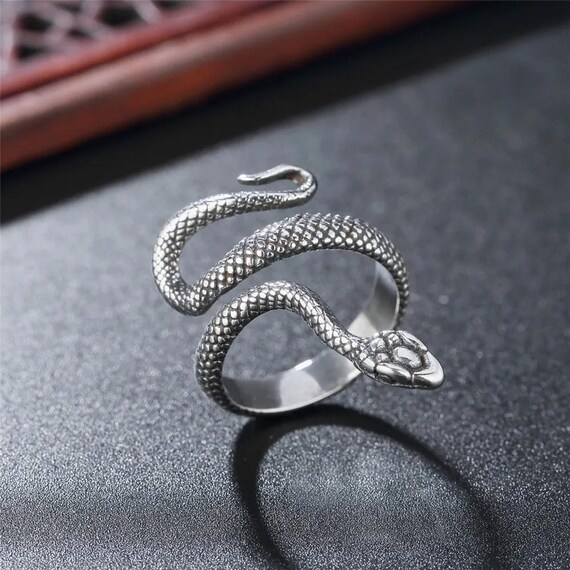 Snake ring, Serpent ring, snake ring ,snake jewel… - image 2