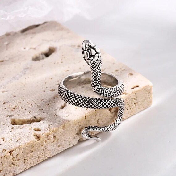 Snake ring, Serpent ring, snake ring ,snake jewel… - image 3