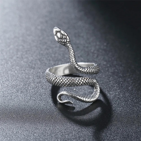 Snake ring, Serpent ring, snake ring ,snake jewel… - image 1