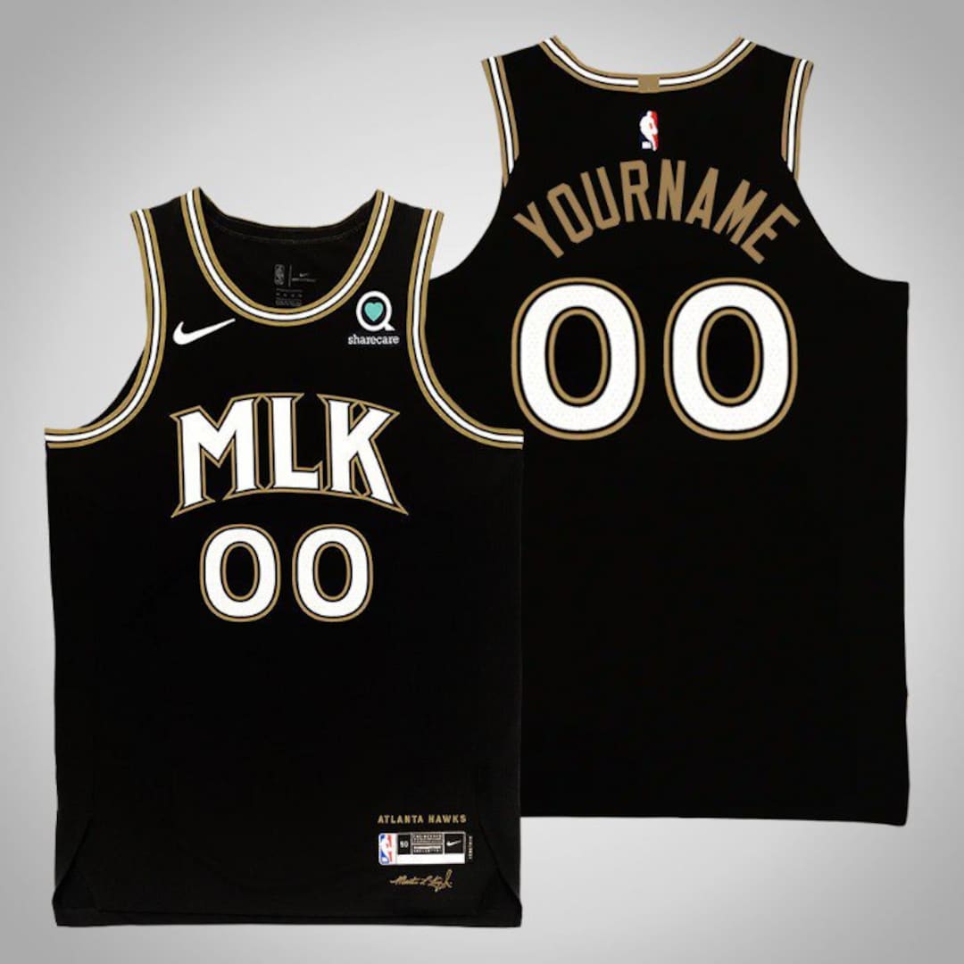 custom mlk hawks jersey