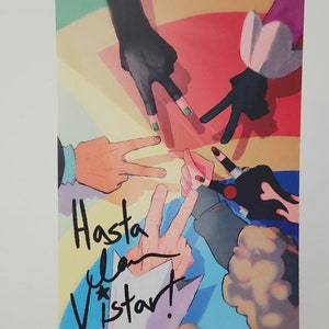 Hasta la Vistar - estampa de estrela da equipe Pokémon
