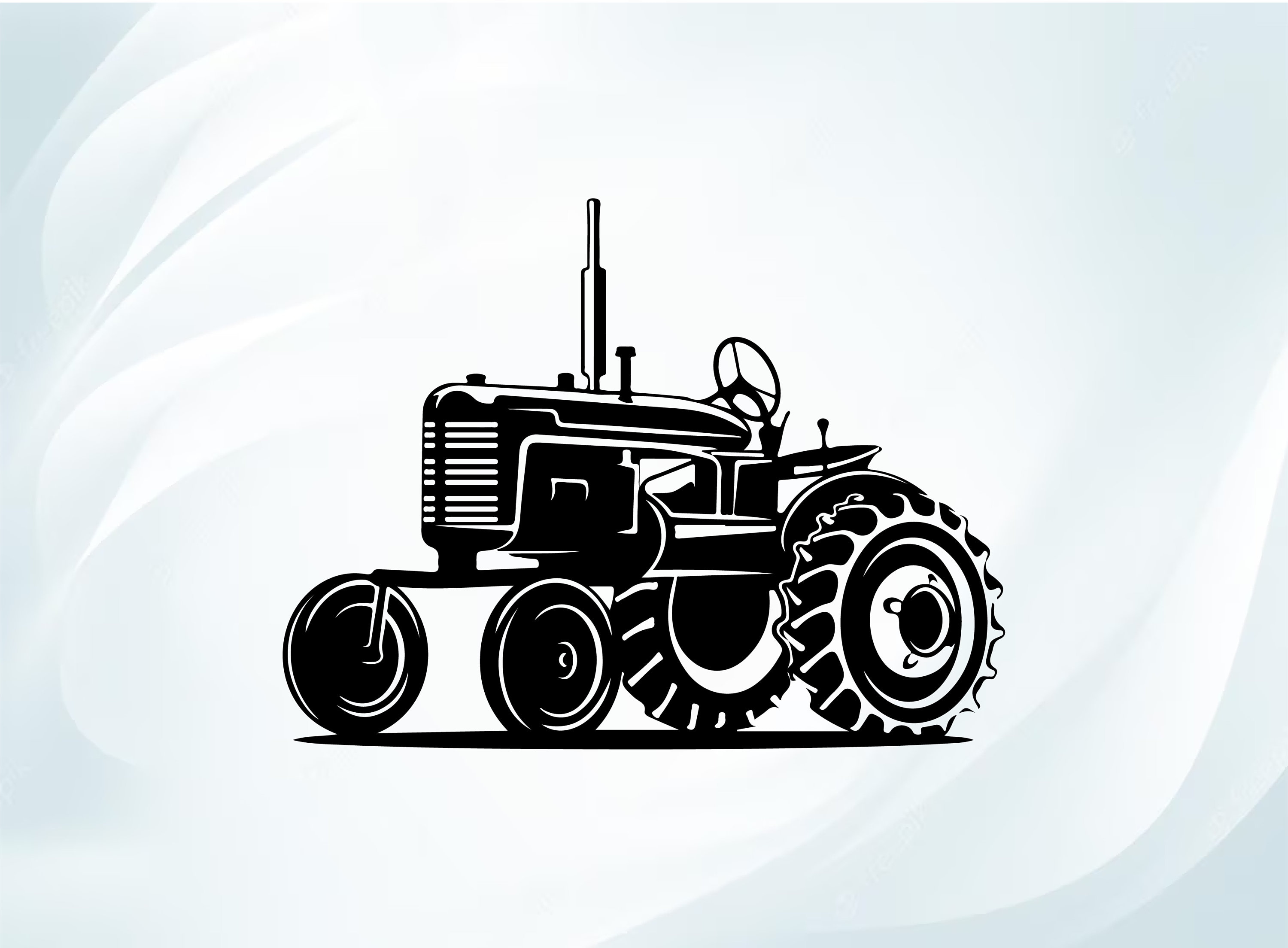 Old Tractor Svg Tractor Svg Tractor Clipart Tractor - Etsy