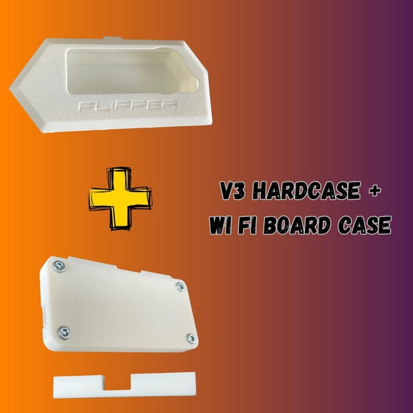 Flipper Zero v3 Case + Wi fi board Case + Gpio Protection --Safety, Enclosure