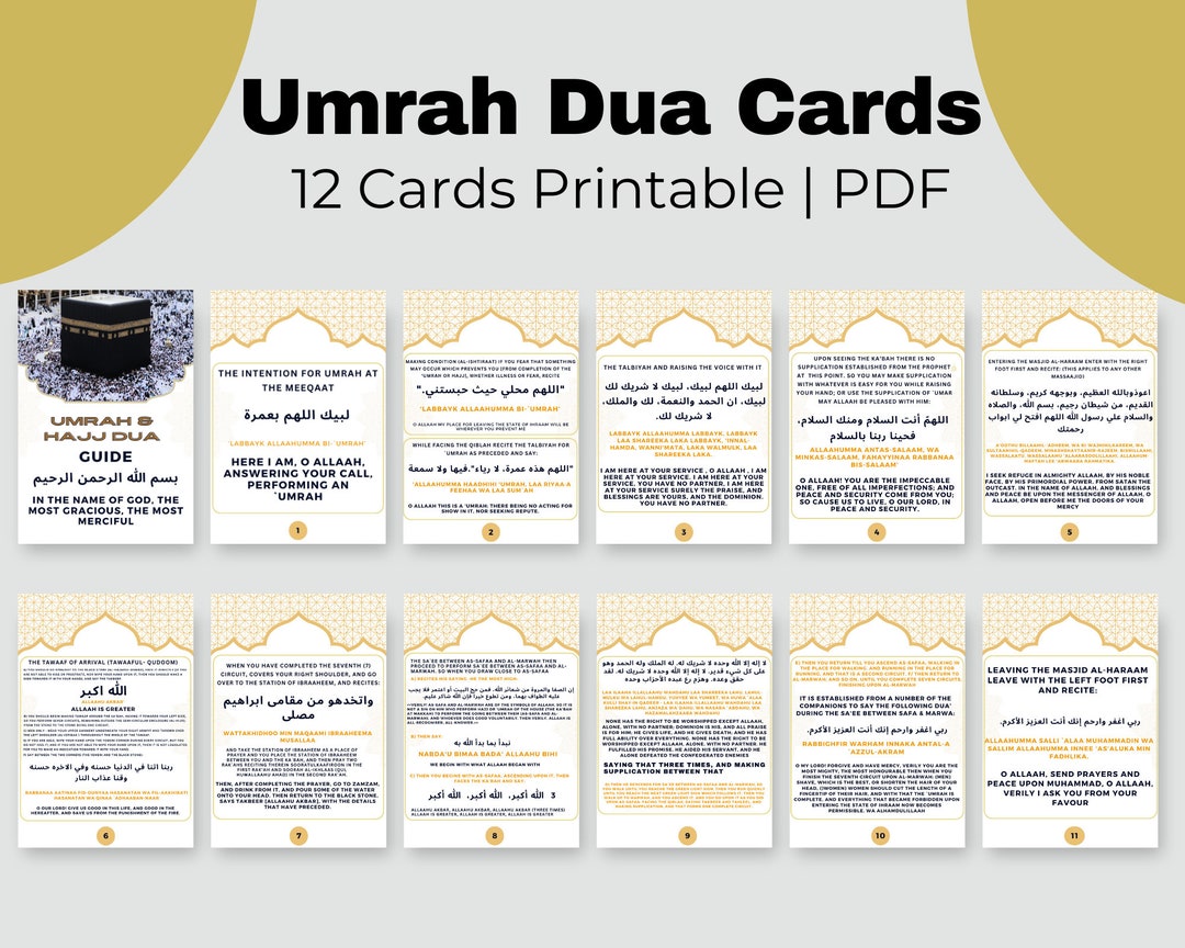 Umrah Dua Cards Umrah Duas Printable - Il 1080xN.5687436608 Hn4p