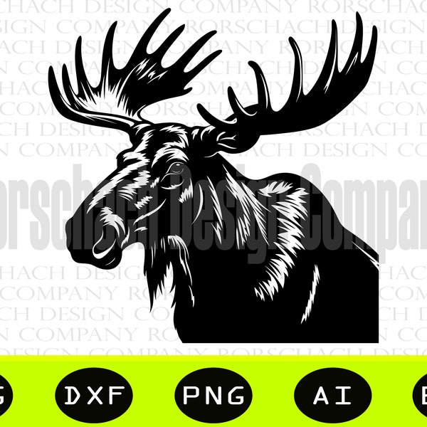 Moose Svg, Moose Clipart, Moose Svg, Moose Svg, moose svg, Moose Vector, Moose Cut file, Moose Clipart, Moose Png, Moose Stencil, SVG, PNG