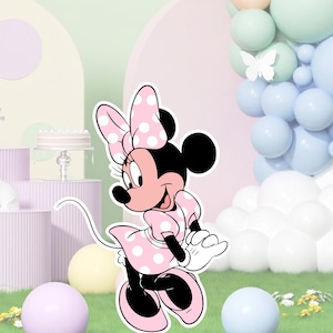 Mouse Cutout, Backdrop Big Decor, Mouse Theme Party Decoration Baby shower Or Birthday Party Stand Up Prop, Digital Download