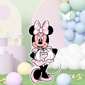 Mouse Cutout, Backdrop Big Decor, Mouse Theme Party Decoration Baby shower Or Birthday Party Stand Up Prop, Digital Download