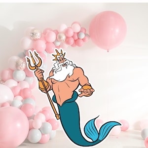 トリトン王 イラスト トリトン王 リトル・マーメイド 公式