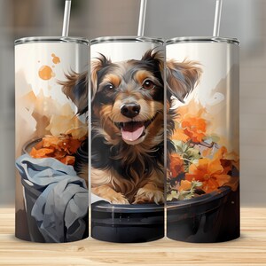 Gobelet à sublimation Puppy Love à télécharger