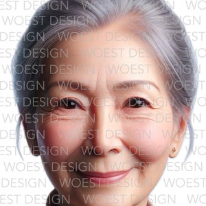 Elderly / older faces realistic style DIGITAL DOWNLOAD Face paint design board image 8