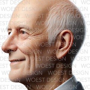 Elderly / older faces realistic style DIGITAL DOWNLOAD Face paint design board image 9