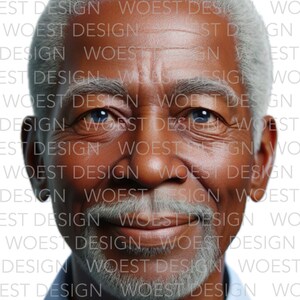 Elderly / older faces realistic style DIGITAL DOWNLOAD Face paint design board image 3