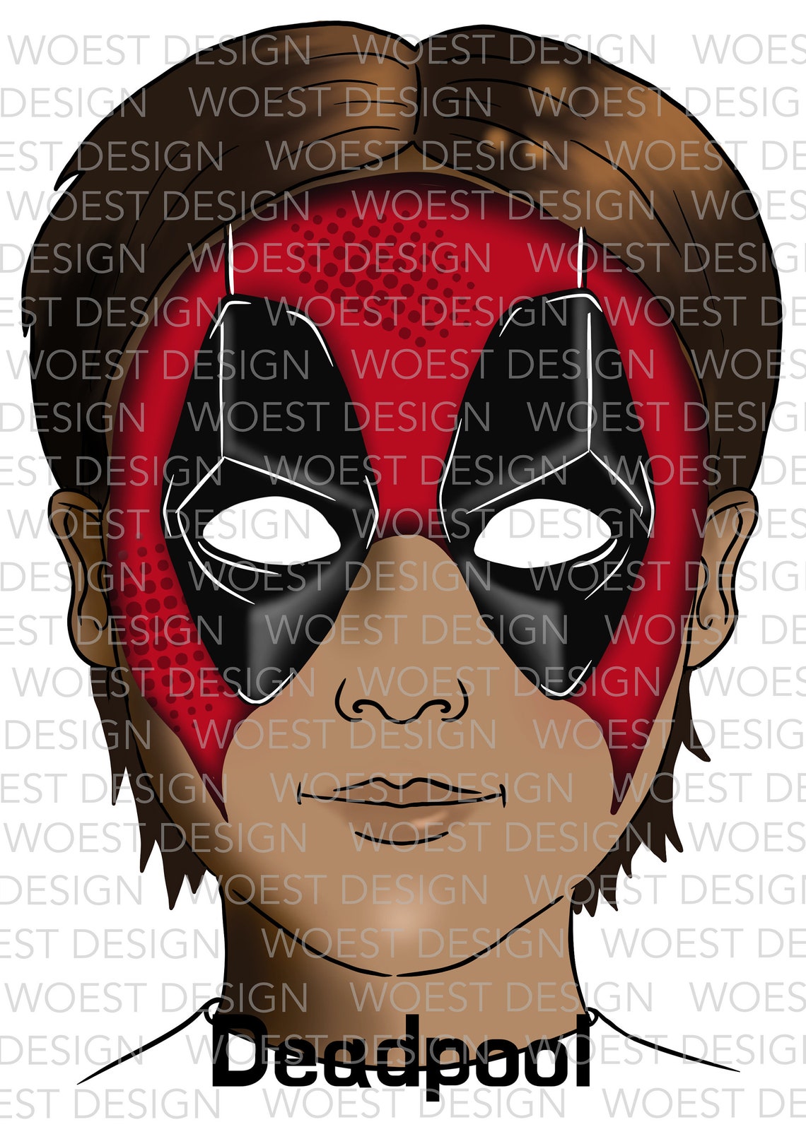 Super Hero Set DIGITAL DOWNLOAD Face Paint Painting Design Board ...