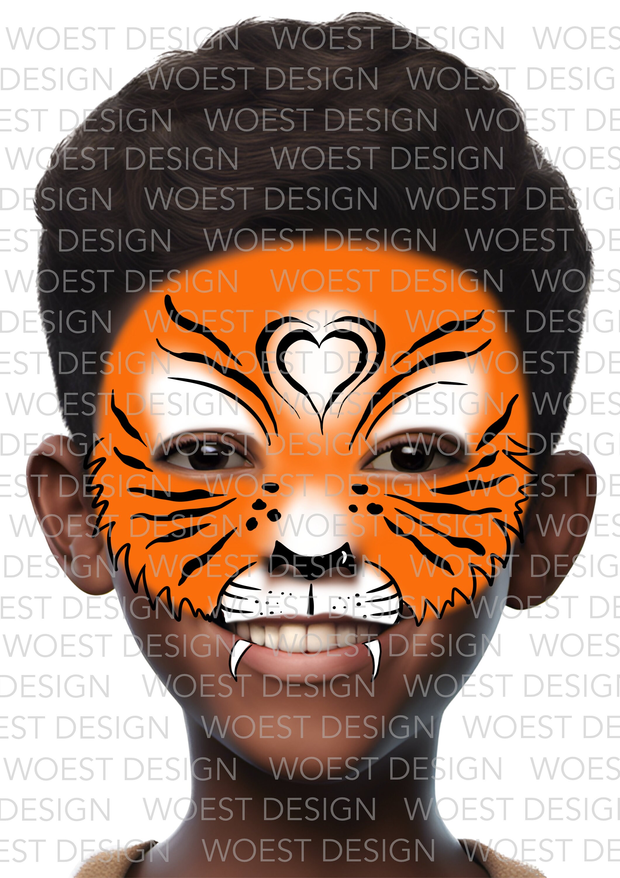 Valentine's Day Realistic Set DIGITAL DOWNLOAD - Face Paint Painting ...