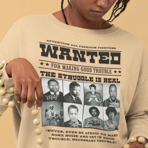 African Warrior Queens Crewneck Sweatshirt, Cozy Apparel, Gift for Her, Black History Month, Inspirational Fashion, Unisex Sweatshirt