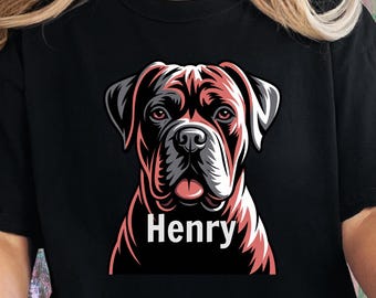 Personalized Cane Corso Shirt, Custom Cane Corso Dog Tee, Big Dog  Shirt, Gentle Soul Fierce Love, Cane Corso Mom Gift, Dog Lover T-Shirt