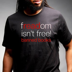Banned books shirt banned book tshirt ban books tee  love reading librarian gift Unisex t-shirt