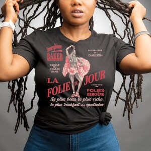 Josephine Baker T-Shirt: Black Girl Magic, Bronze Venus