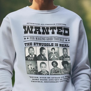 African Warrior Queens Crewneck Sweatshirt, Cozy Apparel, Gift for Her, Black History Month, Inspirational Fashion, Unisex Sweatshirt