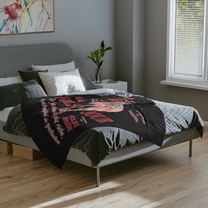 Samt Minky Decke