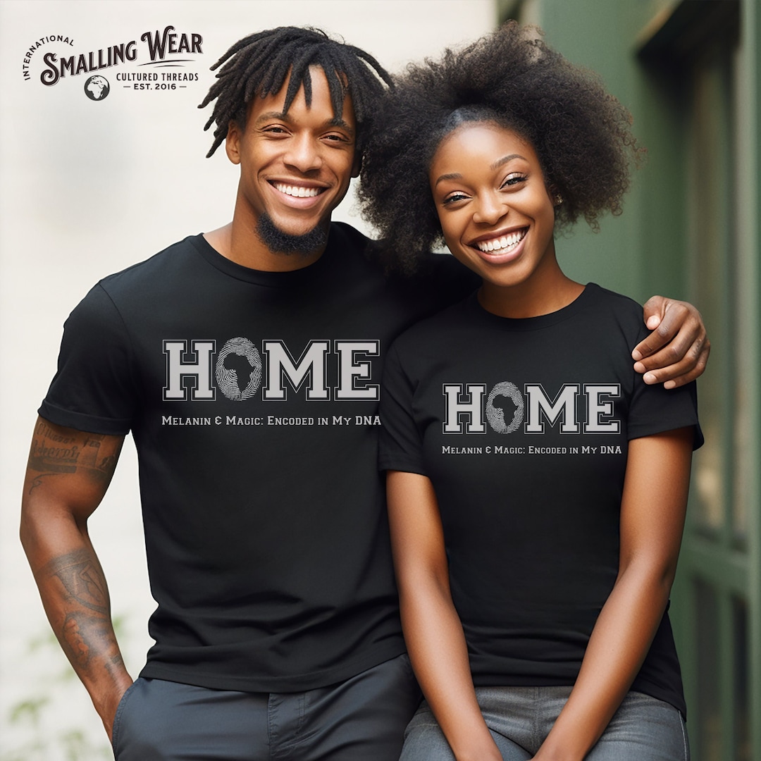 African Map Fingerprint Women Casual Shirt Being Black Is The Best Part Of My Personality DT03