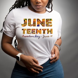 Freedom Day Juneteenth-shirt, vrij-achtig shirt, zwart geschiedenisshirt, zwarte cultuurshirts, Black Lives Matter-shirt, uniseks T-shirt
