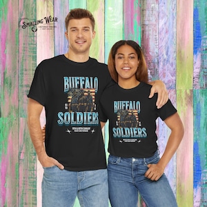 Personalized Buffalo Soldier Men Tank Top African American Heroes - Yellow LT15 main image 0