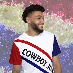 Koszulka koncertowa Cowboy, koszulka koncertowa Retro dla fanów, idealna na imprezy tailgatingowe, wydarzenia sportowe, idealne prezenty