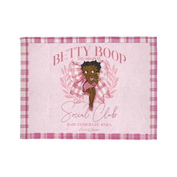 Betty Boop Personalized Bath Towel Set - 3 Piece, 100% Cotton, Choose Your Color & Size