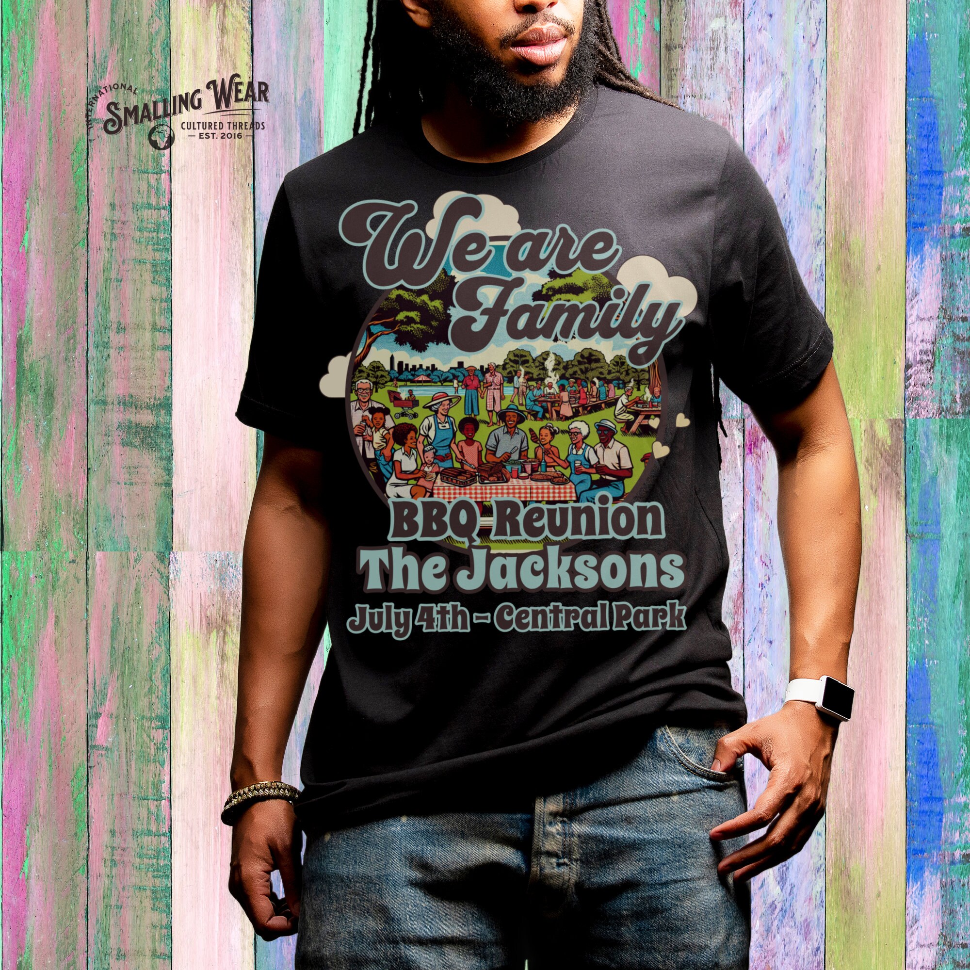 Personalized Family Reunion T-shirt: Retro BBQ Kinfolk Tee - Etsy