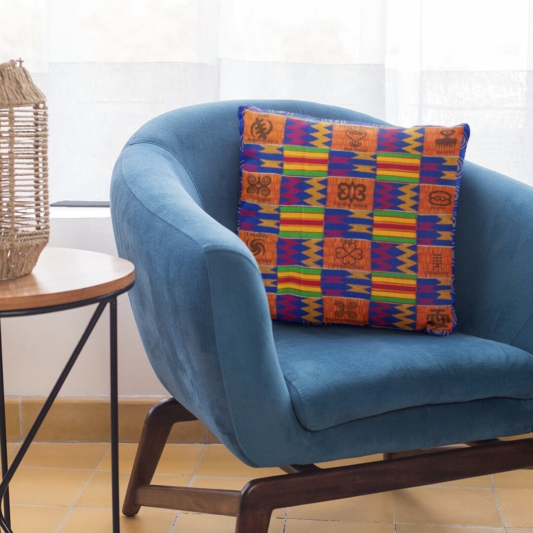 African Afro Dashiki Adinkra Kente Pattern Pillow & Duvet Covers Bedding Set main image 1