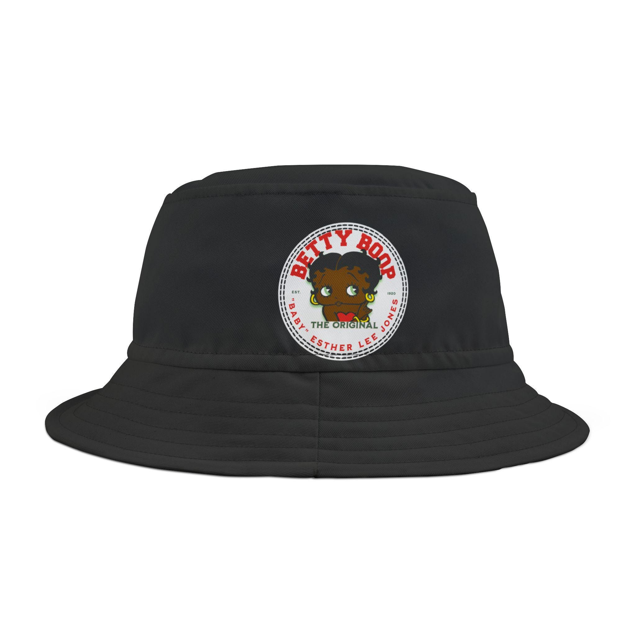 Black Betty Boop Bucket Hat: Personalized Vintage Style  display picture 3