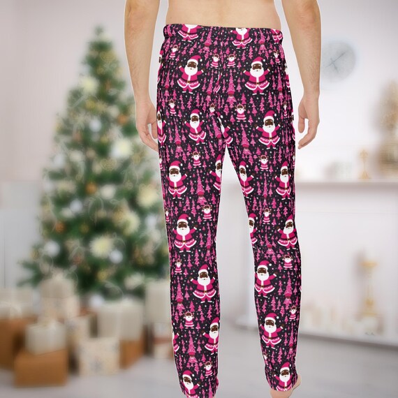 Black christmas pajama pants sale