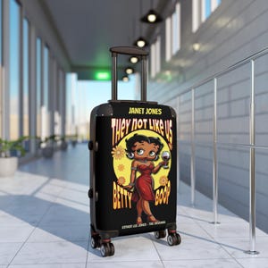 Personalisierter Betty Boop Koffer: Retro Reisegepäck Bild 4