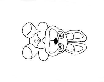 FNAF Bonnie Coloring page  Fnaf coloring pages, Coloring pages, Coloring  pages inspirational