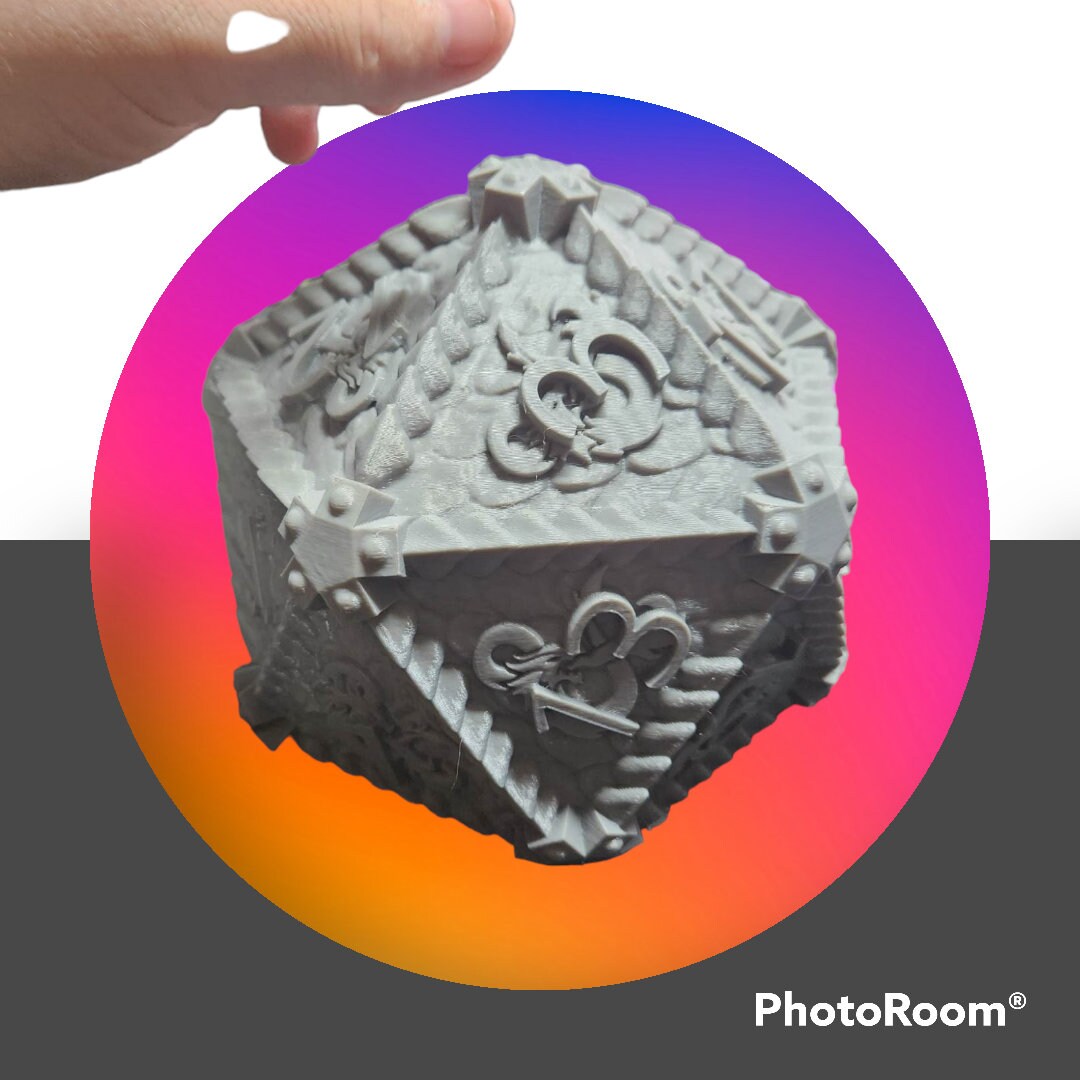 3d Printed DND Popcorn Bucket Etsy UK