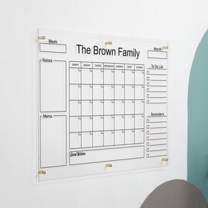 Magnetic Dry Erase Chore Chart and Calendar Bundle for Fridge: 2 Boards Included - 17x12 inch - 6 Fine Tip Markers and Large Eraser with Magnets