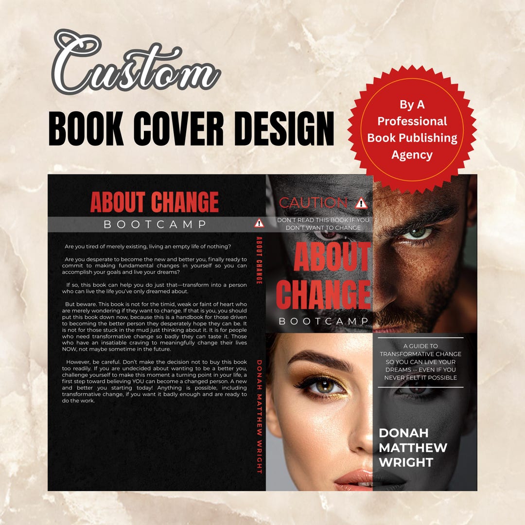 Custom Amazon KDP Book Cover Design, Fully Personalized Book Cover ...