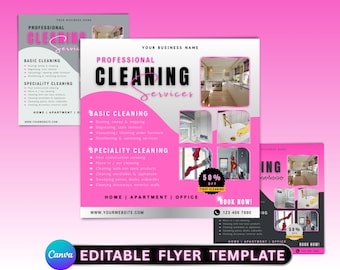 Folleto de servicio de limpieza, folleto de limpieza de casas, folleto de negocio de limpieza de casas, folleto de limpieza comercial, folleto de empresa de limpieza