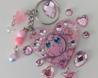 Pokemon Jigglypuff Keychain