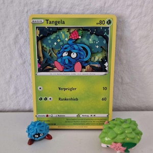 3D Pokemon Karte Tangela